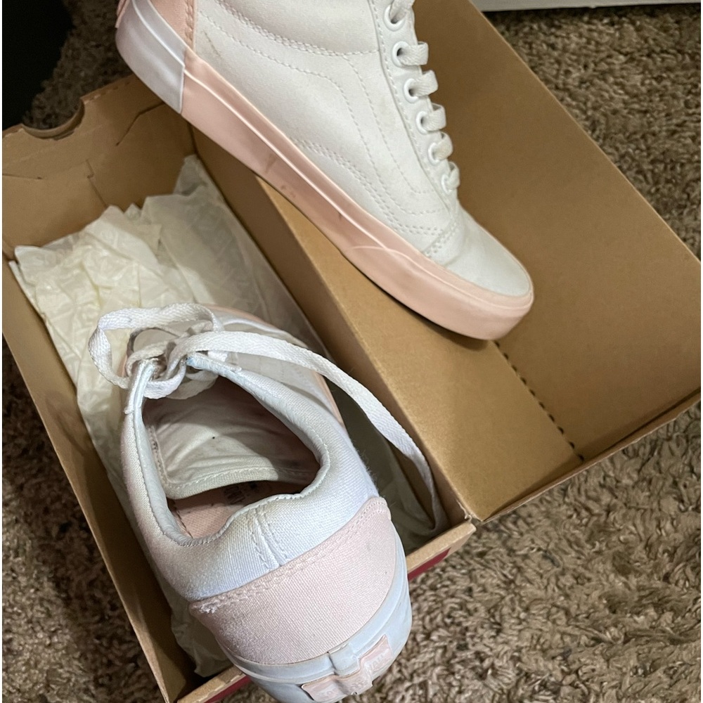Vans old school canvas shoes